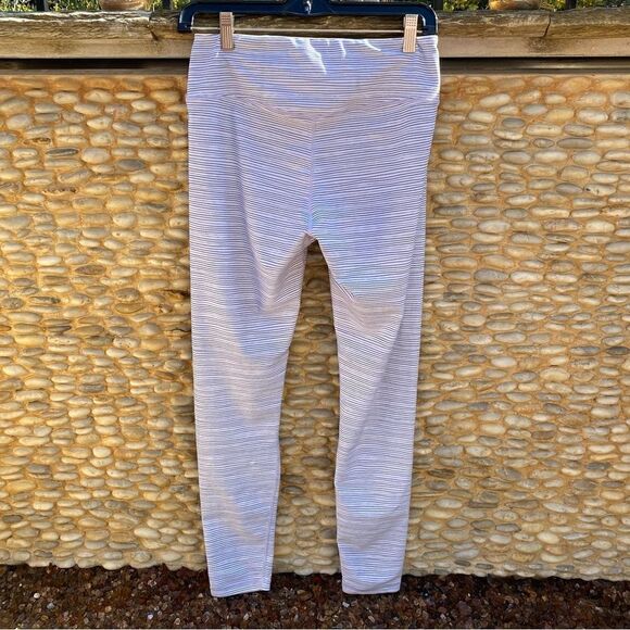 All Fenix Piper Black/White Stripe Leggings. Size Medium. Excellent Condition. - Picture 3 of 10